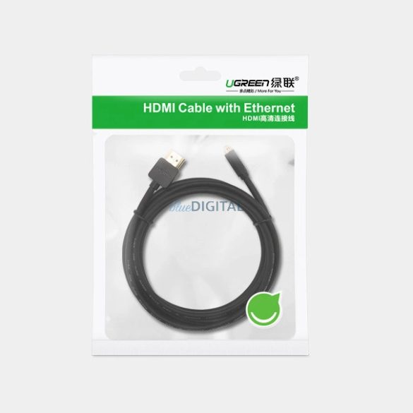 Ugreen HD127 micro HDMI - HDMI 2.0 kábel 2 m - fekete