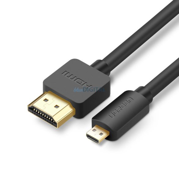 Ugreen kábel Micro HDMI - HDMI kábel 3m fekete (HD127)