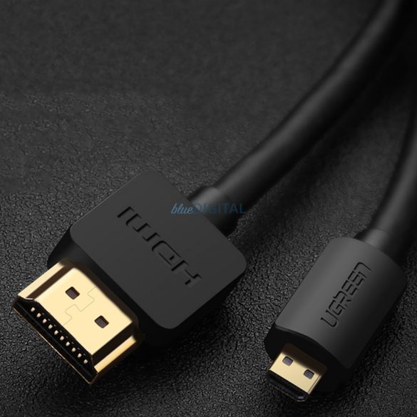Ugreen kábel Micro HDMI - HDMI kábel 3m fekete (HD127)