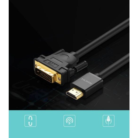 UGREEN HDMI-DVI kábellel 1M