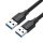 Ugreen US128 USB 2.0 A Apa Apa Cable3M Fekete