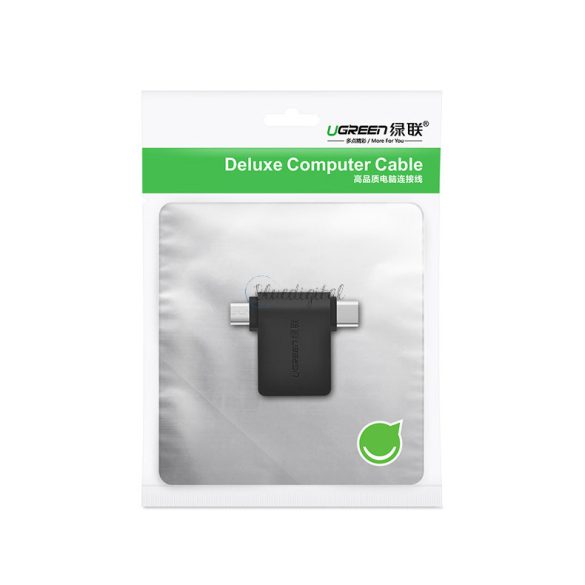 Ugreen adapter OTG USB USB 3.2 GEN 1 (5Gbps) - USB type-c / micro USB fekete (30453)