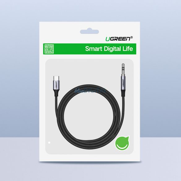 Ugreen USB kábel C - mini jack 3.5mm 1m szürke (AV143)