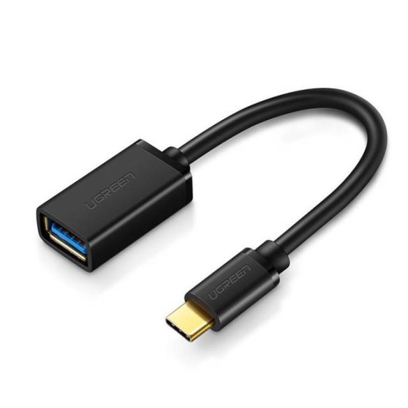 UGREEN USB-C apa USB 3.0 OTG kábel anya fekete USB3.0