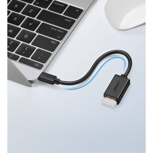 UGREEN USB-C apa USB 3.0 OTG kábel anya fekete USB3.0