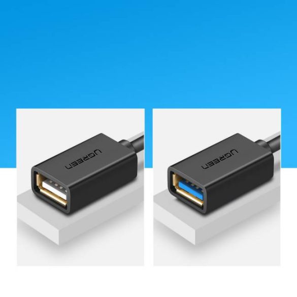 UGREEN USB-C apa USB 3.0 OTG kábel anya fekete USB3.0