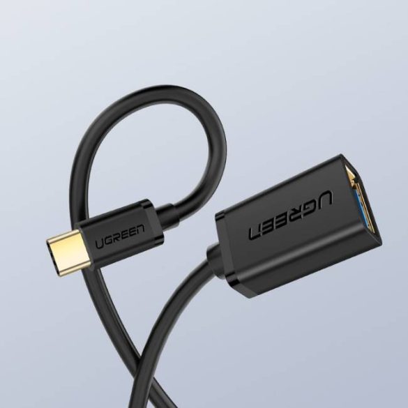 UGREEN USB-C apa USB 3.0 OTG kábel anya fekete USB3.0