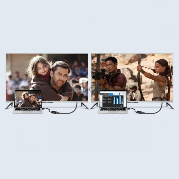 Ugreen adapter kábel HDMI (férfi) - VGA (női) fekete (MM102)