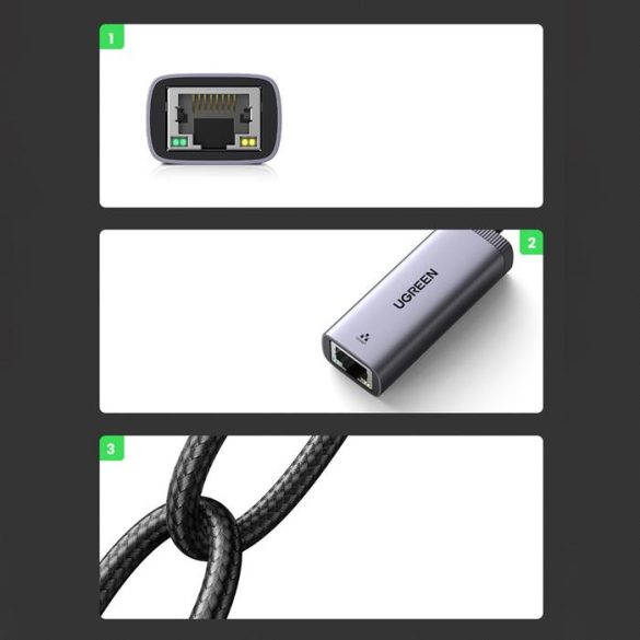 Ugreen CM483 USB-C 10/100 / 1000M Ethernet Adapter
