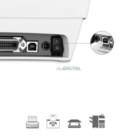 Ugreen nyomtatókábel USB-C - USB-B 480Mb/s 1m fehér (US241)