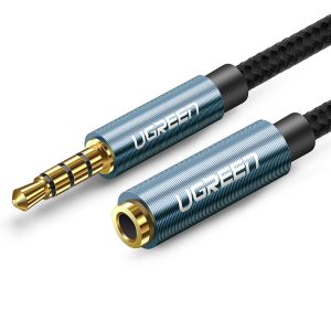 Ugreen adapter kábelhosszabbító Aux Mini Jack 3,5 mm 1,5 m fekete (AV118)