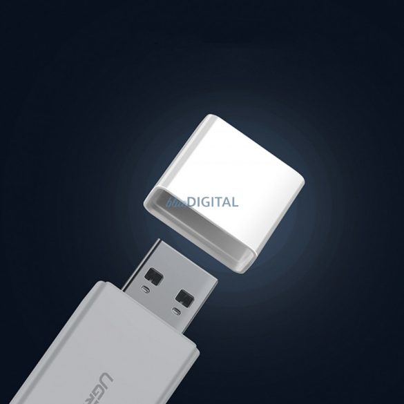 Ugreen hordozható TF/SD kártyaolvasó USB 3.0 fehér (CM104)