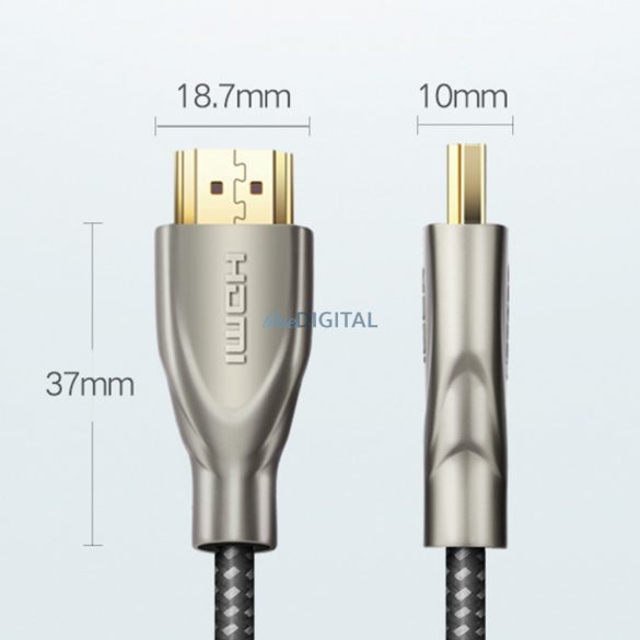 Ugreen kábel HDMI 2.0 4K 60Hz 1m szürke (HD131)