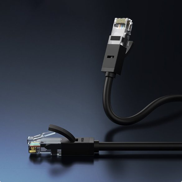 Ugreen Flat Lan Ethernet Cat. 6 0,5 m fekete (NW102)
