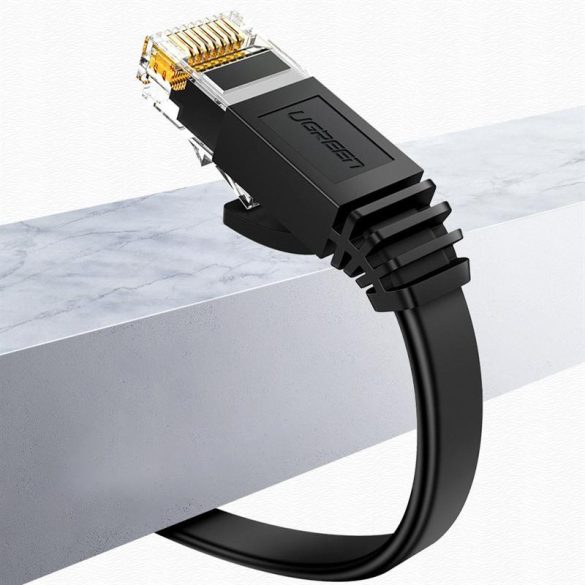Ugreen Flat Lan Ethernet Cat. 6 8m fekete (NW102)