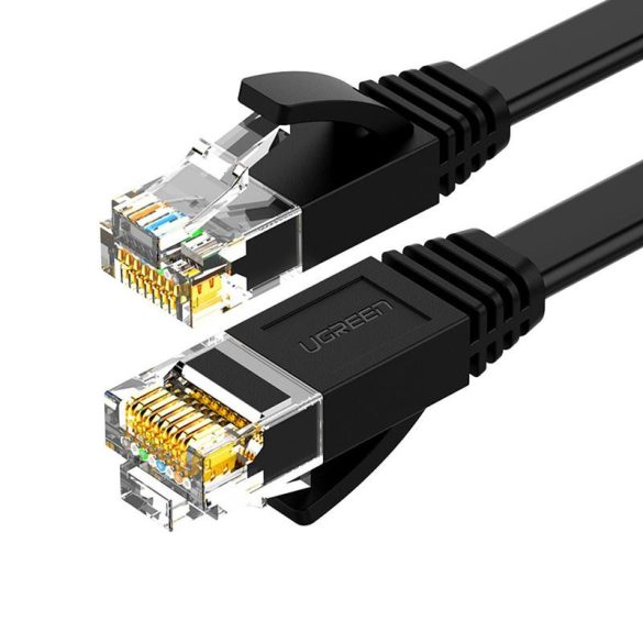Ugreen Flat Lan Ethernet Cat. 6 8m fekete (NW102)