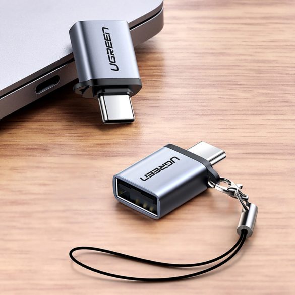 Ugreen US270 Type-C - USB-A 3.0 adapter - szürke