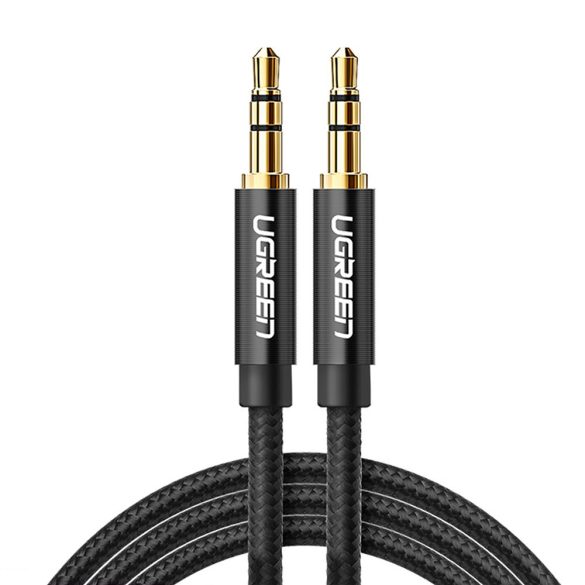 Ugreen audio kábel 2 x mini jack 3,5 mm 2m fekete (50363 AV112)