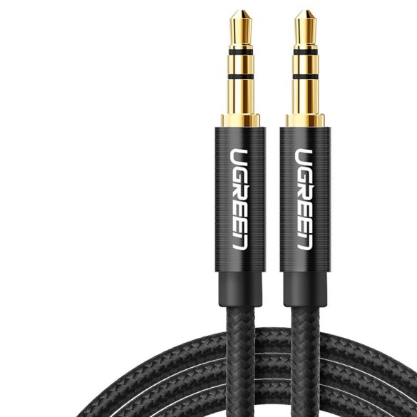 Ugreen audio kábel 2 x mini jack 3,5 mm 2m fekete (50363 AV112)