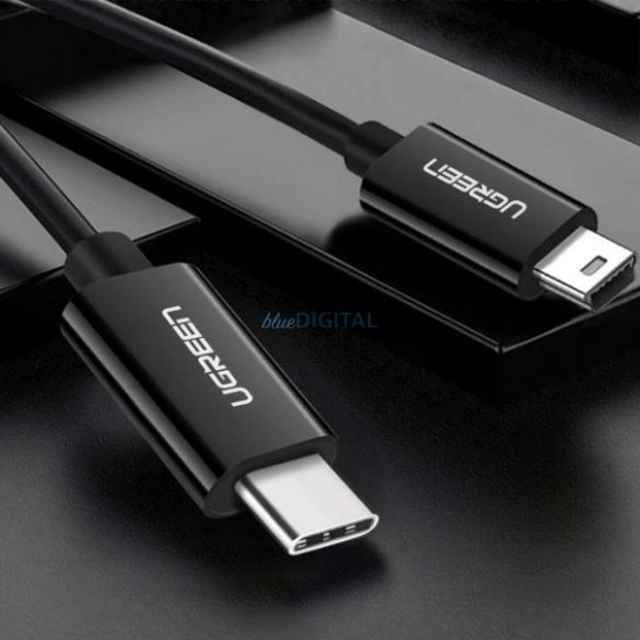 Ugreen US242 USB-C (férfi) / mini USB (férfi) kábel 1 m - fekete
