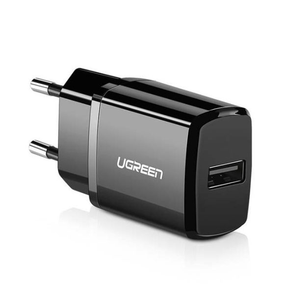 Ugreen USB 2,1 fali töltő fekete (50459)
