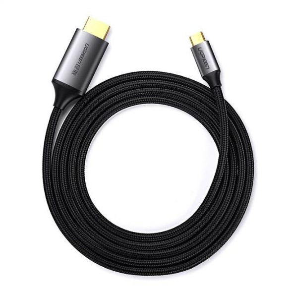 UGREEN USB-C HDMI apa apa kábel Alumínium Shell 1,5 (Szürke Fekete)