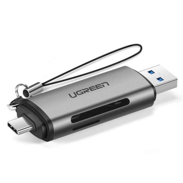 UGREEN USB-C + USB 3.0 TF / SD kártya olvasó