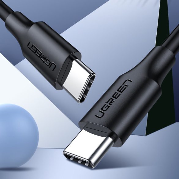 Ugreen USB Type-c töltés és adatkábel 3a 1m fekete (US286)