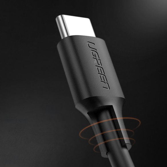 Ugreen USB Type-c töltés és adatkábel 3a 1m fekete (US286)