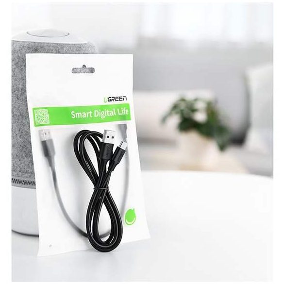 Ugreen USB - Type-c USB-kábel 3A 2m fekete (60118)