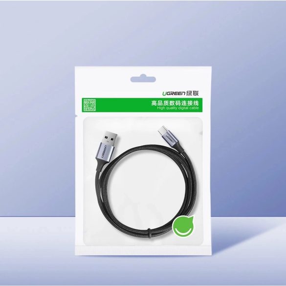 Ugreen US288 USB-A - Type-C kábel QC 3A 0.25m - szürke