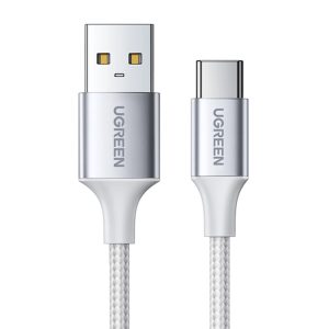 Ugreen US288 USB-A - Type-C kábel QC 3A 0.5m - fehér