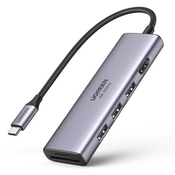 Ugreen CM511 USB-C 3xUSB3.0 + HDMI + SD / TF