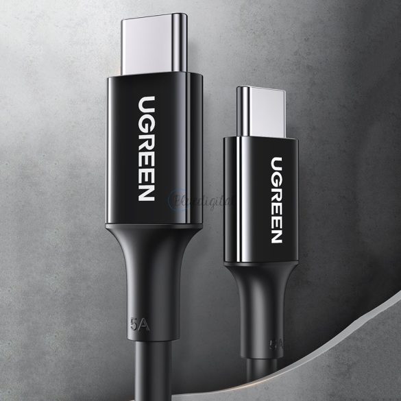 Ugreen kábel USB type-c - USB type-c PD 100W 5A 2m fehér (US300)