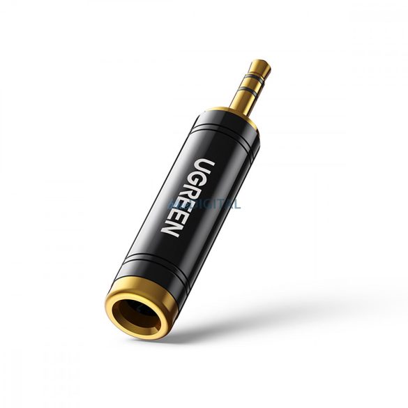 Ugreen audio adapter adapter 3,5 mm-es (apa) 6,35 mm-es mini jack (anyai) szürke (AV168)