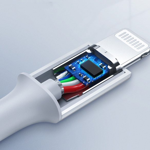 Ugreen kábel MFI USB type-c - Lightning 3A kábel 0,5 m fehér (US171)