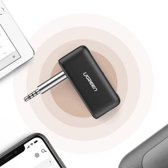 Ugreen Bluetooth audio vevő AUX mini jack az autó fekete (70303)