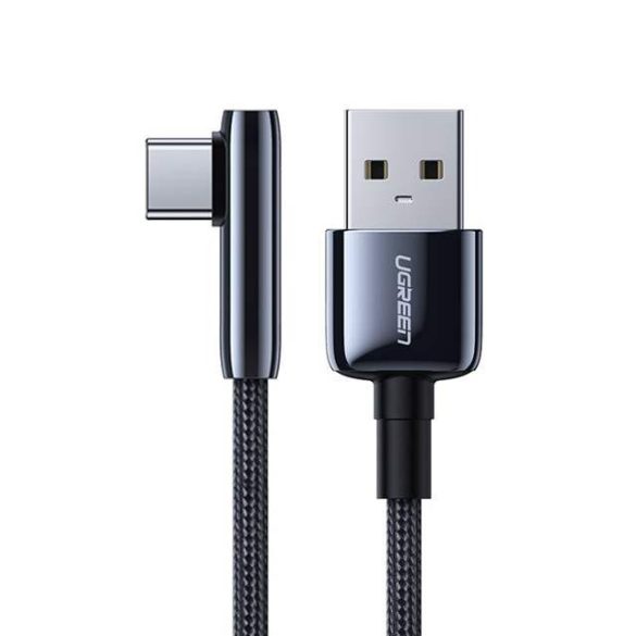 Ugreen könyök USB - USB Type-c kábel 5 A Quick Charge 3.0 AFC Alap 0,5 m fekete (70431 US313)