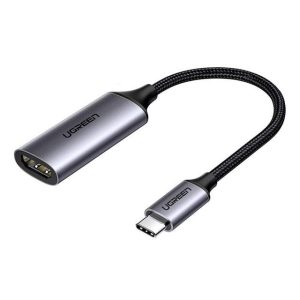 Ugreen Type-c USB HDMI 2.0 4K @ 60 Hz Thunderbolt 3 átalakító MacBook / PC szürke (70444)