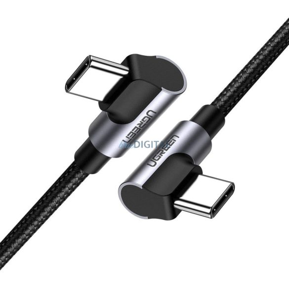 Ugreen US323 USB-C (szögletes) / USB-C (szögletes) kábel 2m - fekete