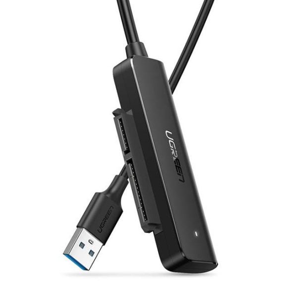 Ugreen adapter przejciówka dysku HDD SSD 2,5 '' SATA III 3,0 - USB 3.2 Gen 1 (SuperSpeed ??USB 5 Gbps) Czarny (70.609 CM321)