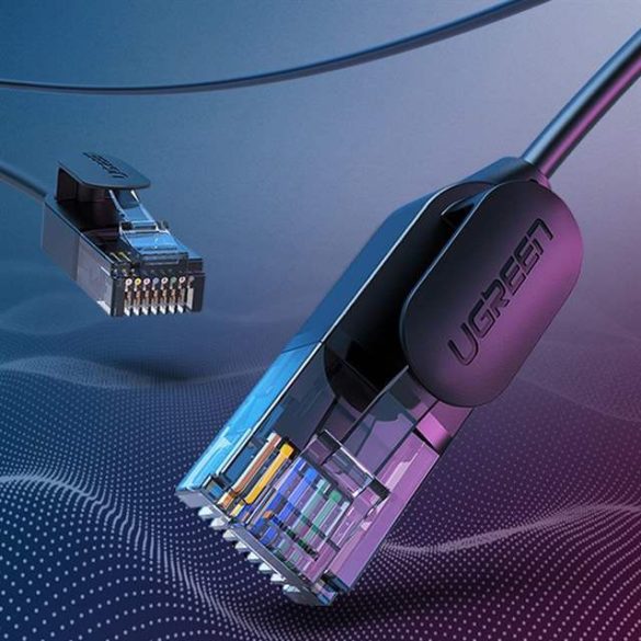 Ugreen Ethernet patchcord RJ45 Cat 6A UTP 1000Mbps 5 m fekete (70654)