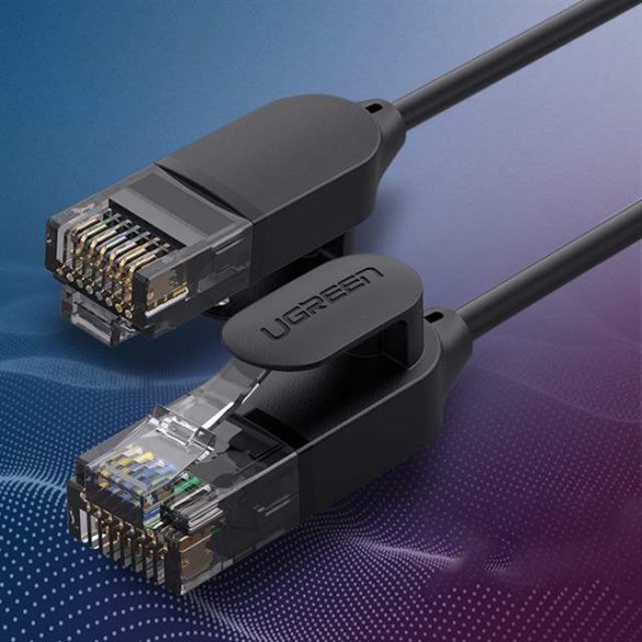 Ugreen Ethernet patchcord RJ45 Cat 6A UTP 1000Mbps 10 m fekete (70656)