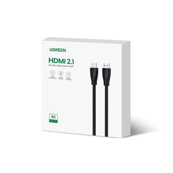 Ugreen HD140 HDMI 2.1 / HDMI 2.1 kábel 1m - fekete