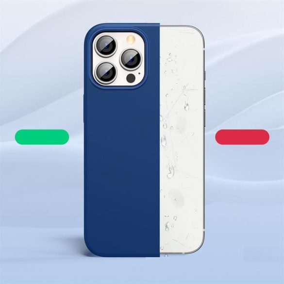 Ugreen védőszilikon tok puha rugalmas szilikon tok iPhone 13 Pro MAX Blue