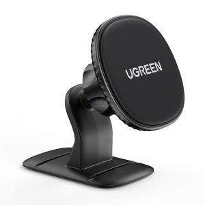 Ugreen mágneses autó telefontartó ragasztó a műszerfal fekete (LP292)