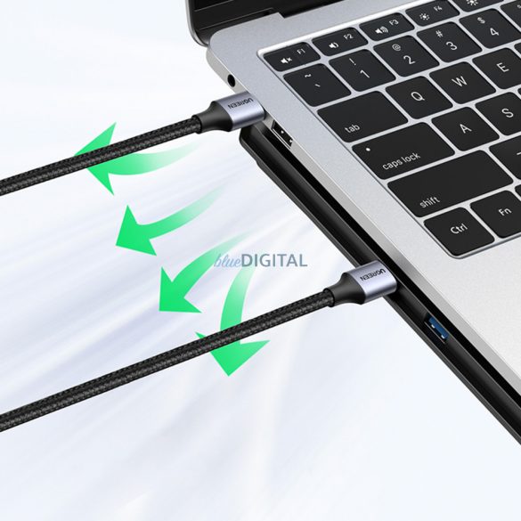 Ugreen USB kábel - USB 3.0 5Gb/s 0.5m szürke (US373)