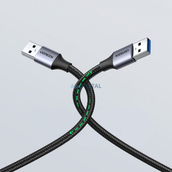 Ugreen USB kábel - USB 3.0 5Gb/s 1m szürke (US373)