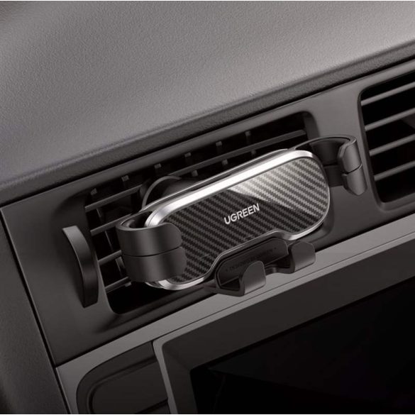 Ugreen Gravity Drive-Air Vent autós tartó Phone Holder fekete (80871)