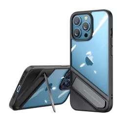   Ugreen Fusion kitámasztható tok kemény tok TPU tok és kitámasztható az iPhone 13 Pro Black (90153)